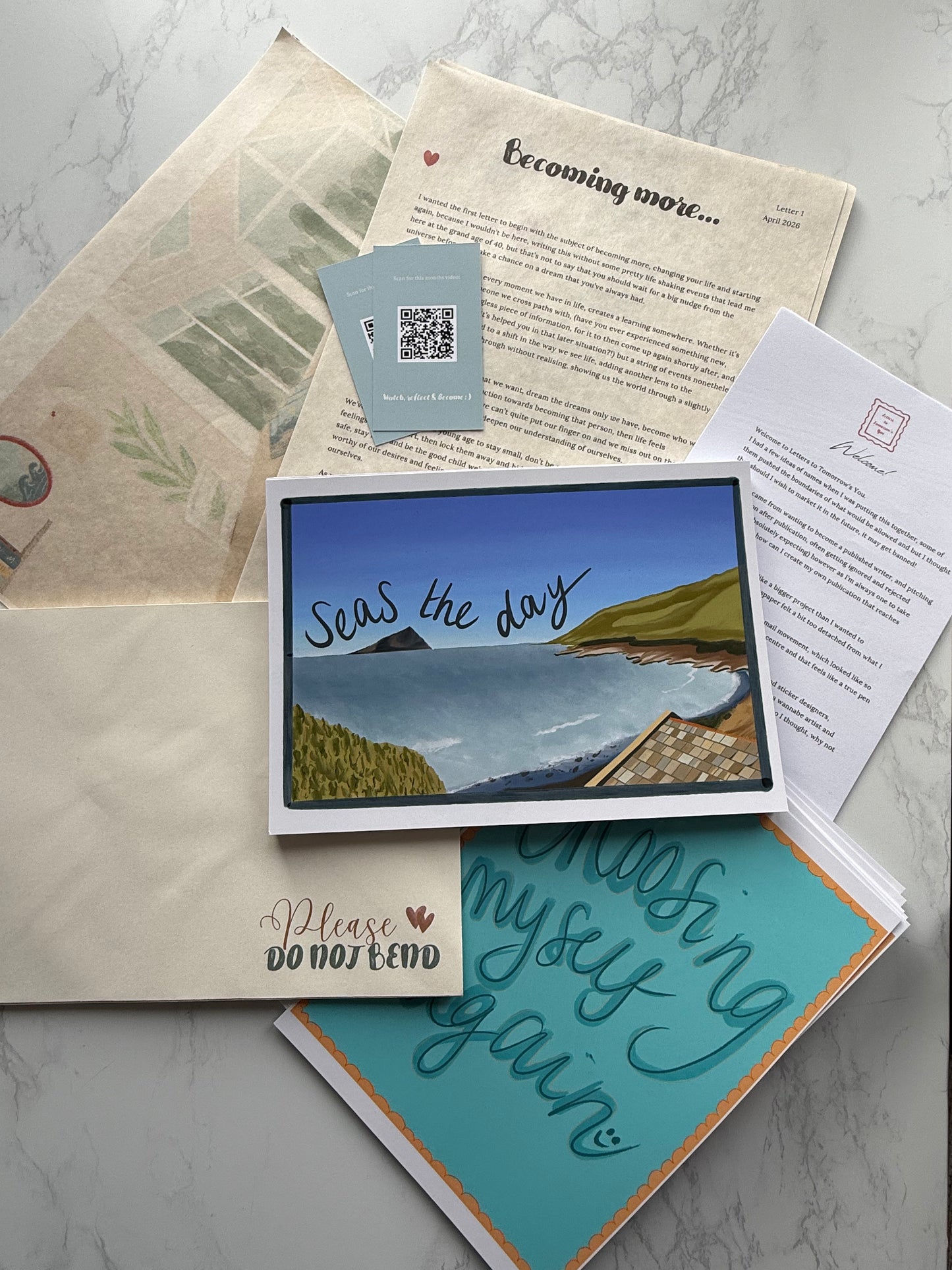 April's Letter - Becoming More