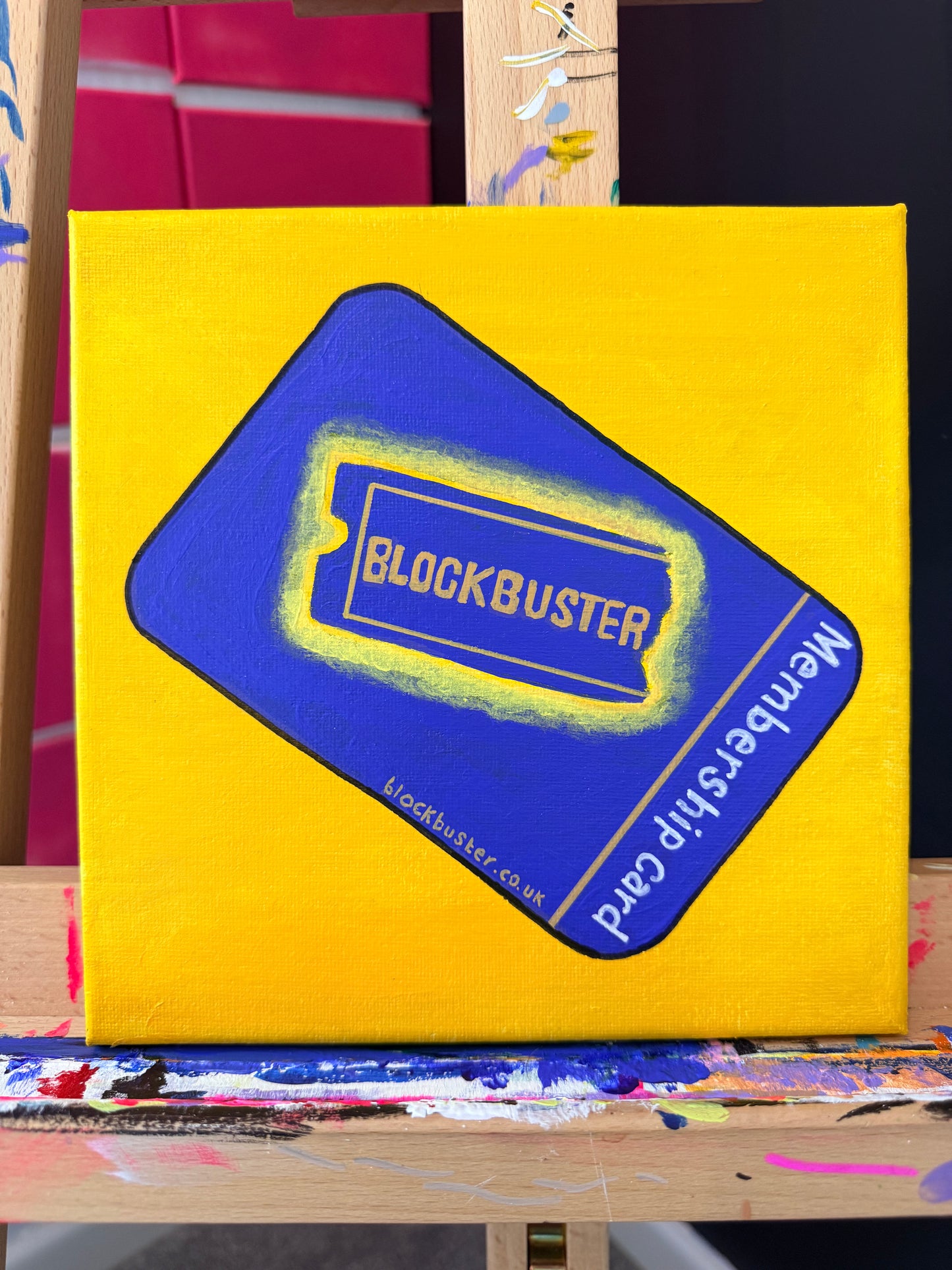 Blockbuster card