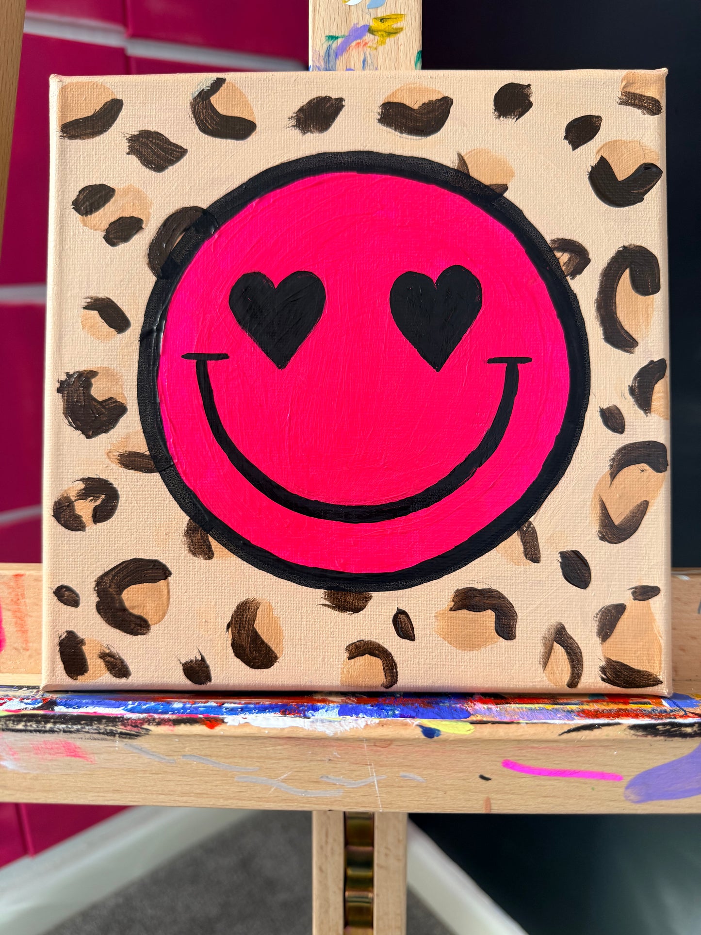 Leopard Smiley