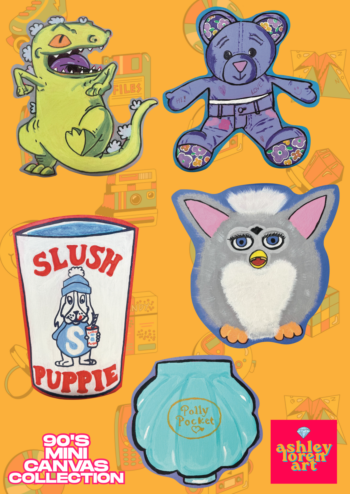 90's Sticker Sheet Set