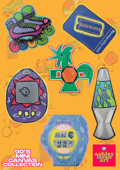 90's Sticker Sheet Set