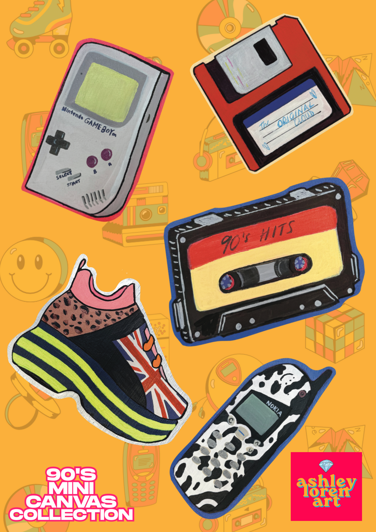 90's Sticker Sheet 3
